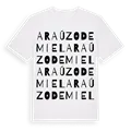Araúzo de Miel ordlek t-shirt