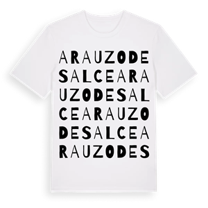 Arauzo de Salce ordlek t-shirt – ekologisk bomull t-shirt från Pinshirt