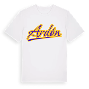 Ardón baseball t-shirt – ekologisk bomull t-shirt från Pinshirt