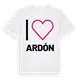 Jag älskar Ardón t-shirt stort tryck