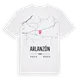 Arlanzón karta t-shirt