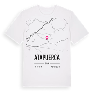 Atapuerca karta t-shirt – ekologisk bomull t-shirt från Pinshirt