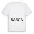 Jag älskar Barca t-shirt stort tryck