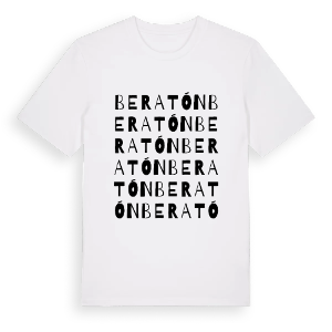 Beratón ordlek t-shirt – ekologisk bomull t-shirt från Pinshirt