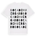 Boca de Huérgano ordlek t-shirt