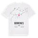 Borrenes karta t-shirt