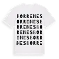 Borrenes ordlek t-shirt