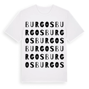 Burgos ordlek t-shirt – ekologisk bomull t-shirt från Pinshirt