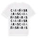 Cabañas Raras ordlek t-shirt
