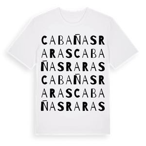 Cabañas Raras ordlek t-shirt – ekologisk bomull t-shirt från Pinshirt