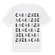 Cabizuela ordlek t-shirt