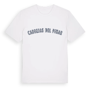 Cabrejas del Pinar college t-shirt – ekologisk bomull t-shirt från Pinshirt