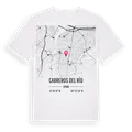 Cabreros del Río karta t-shirt