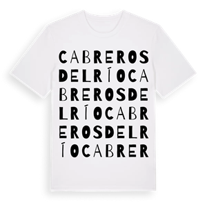 Cabreros del Río ordlek t-shirt – ekologisk bomull t-shirt från Pinshirt
