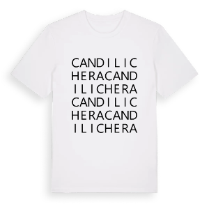 Candilichera ordlek t-shirt – ekologisk bomull t-shirt från Pinshirt