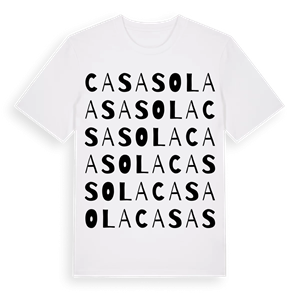 Casasola ordlek t-shirt – ekologisk bomull t-shirt från Pinshirt