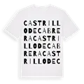 Castrillo de Cabrera ordlek t-shirt
