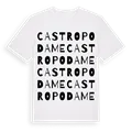 Castropodame ordlek t-shirt