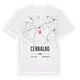 Cerralbo karta t-shirt