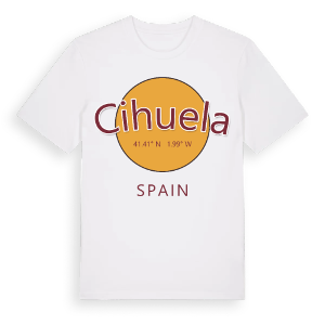 Cihuela cirkel t-shirt – ekologisk bomull t-shirt från Pinshirt