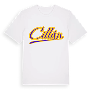 Cillán baseball t-shirt – ekologisk bomull t-shirt från Pinshirt