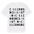 Cilleros de la Bastida ordlek t-shirt