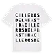 Cilleros de la Bastida ordlek t-shirt