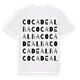 Coca de Alba ordlek t-shirt