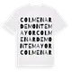 Colmenar de Montemayor ordlek t-shirt