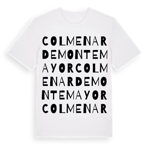 Colmenar de Montemayor ordlek t-shirt – ekologisk bomull t-shirt från Pinshirt