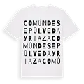 Común de Sepúlveda y Riaza ordlek t-shirt