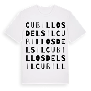 Cubillos del Sil ordlek t-shirt – ekologisk bomull t-shirt från Pinshirt