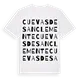 Cuevas de San Clemente ordlek t-shirt