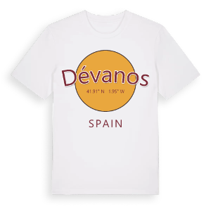 Dévanos cirkel t-shirt – ekologisk bomull t-shirt från Pinshirt