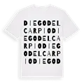 Diego del Carpio ordlek t-shirt