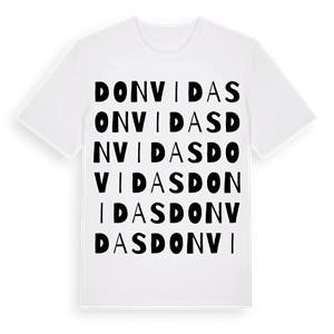 Donvidas ordlek t-shirt – ekologisk bomull t-shirt från Pinshirt