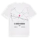 El Burgo Ranero karta t-shirt