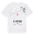 El Fresno karta t-shirt