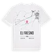 El Fresno karta t-shirt