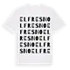 El Fresno ordlek t-shirt