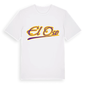 El Oso baseball t-shirt – ekologisk bomull t-shirt från Pinshirt
