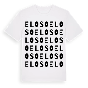 El Oso ordlek t-shirt – ekologisk bomull t-shirt från Pinshirt
