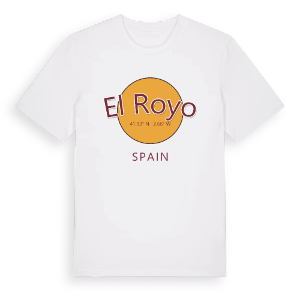 El Royo cirkel t-shirt – ekologisk bomull t-shirt från Pinshirt