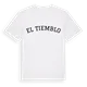 El Tiemblo böjd t-shirt