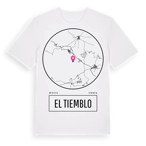 El Tiemblo t-shirt – ekologisk bomull t-shirt från Pinshirt
