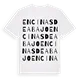 Encinas de Abajo ordlek t-shirt