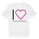 Jag älskar Encinasola de los Comendadores t-shirt stort tryck