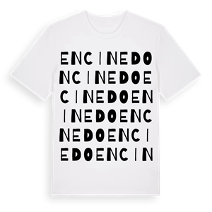 Encinedo ordlek t-shirt – ekologisk bomull t-shirt från Pinshirt