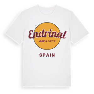 Endrinal cirkel t-shirt – ekologisk bomull t-shirt från Pinshirt