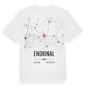 Endrinal karta t-shirt – ekologisk bomull t-shirt från Pinshirt